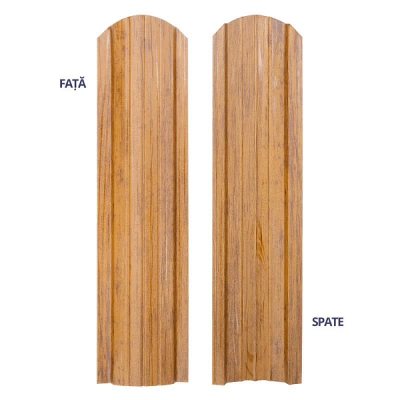 Șipcă Metalică P13 - Stejar (3D)