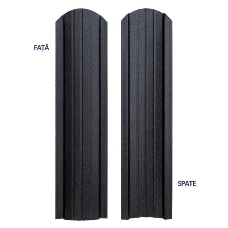 Șipcă Metalică P18 - 9005 MAT