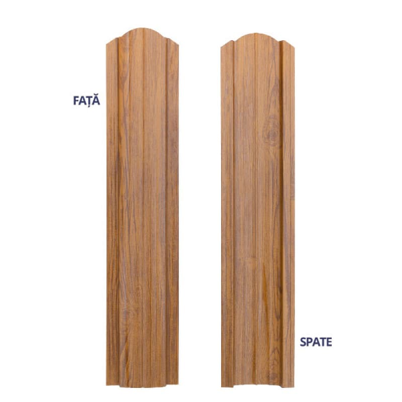 Șipcă Metalică P22 - Stejar (3D)