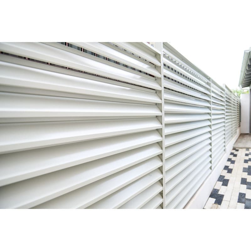 Panou Metalic Elite 3D Alb - close-up